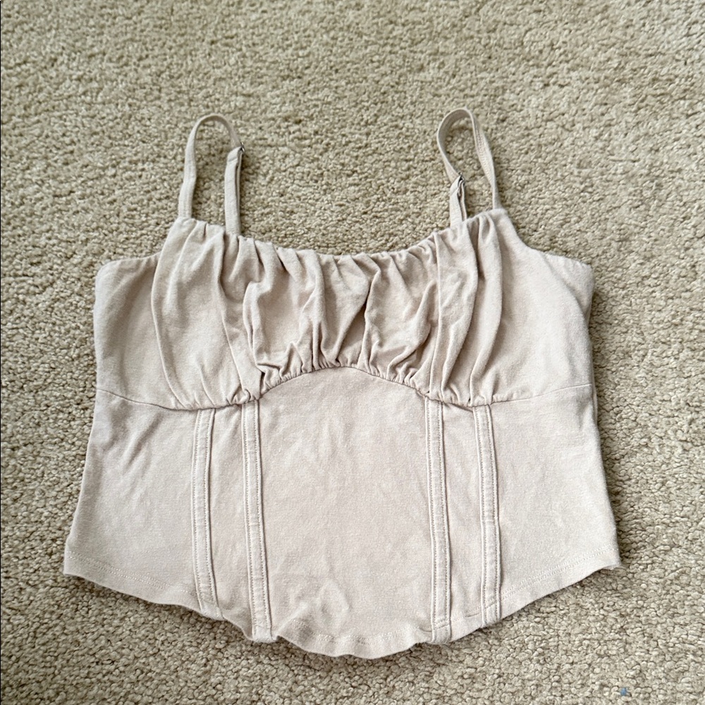 Hollister Tan Top